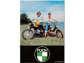 Plakat PUCH VZ50 'Flagskib' og Maxi II